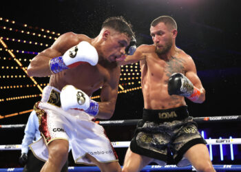 Vasiliy Lomachenko guts out choice triumph over Jamaine Ortiz in hotly anticipated return to the ring