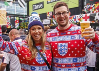The Three Lions’ finest World Cup start was greeted with drinks in England and shouts in Qatar.