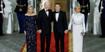 For the State Dinner, Dr. Jill Biden Selected a Classic American Label