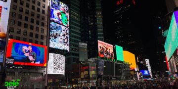 From Italy to Times Square: Matteo Cammisa’s Magical Talent Lights Up Iconic Billboard